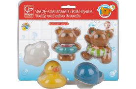 Hape set teddy si prietenii