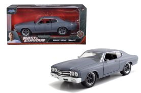 Masinuta metalica fast and furious roman's chevy camaro scara 1:24