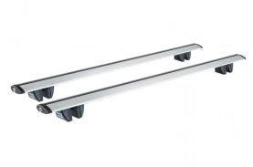 Bare transversale din aluminiu CRUZ Airo R128, 924-795, pentru Subaru XV Crosstrek 5d (raised railing) (2017 -> prezent), Sistem cu prindere pe bare longitudinale