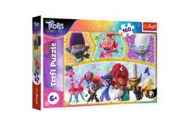 Puzzle trefl 160 lumea fericita a trolilor