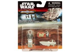 Set 3 figurine micromachines episodul vii speeder chase