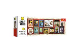 Puzzle trefl 1000 panorama lumea smiley