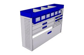 Sistem modular Provan 57-1-108-00 tip atelier pentru autoutilitare mici  - Partea stanga