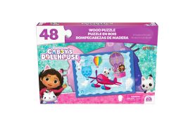 Gabbys dollhouse puzzle din lemn 48 piese