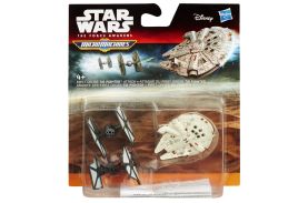 Set 3 figurine micromachines episodul vii tie fighter