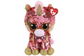 Plus ty 24cm boos unicornul coral cu paiete