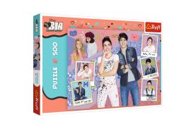 Puzzle trefl 500 bia cu prietenii