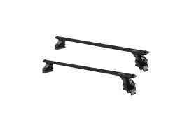 Sistem Bare transversale Green Valley RAPIDO aluminiu Crossbar Vento negre pentru Toyota Corolla Verso (AR10) 5 usi MPV, model 2004-2009, Sistem cu prindere pe plafon normal