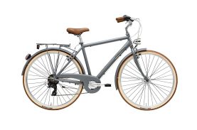 Bicicleta Adriatica Retro Man 28 Gri Mat 550mm