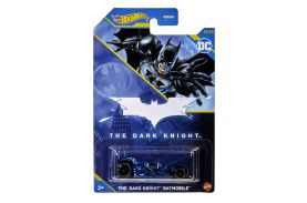 Hot wheels masina metalica tematica batman the dark knight batmobile scara 1:64