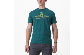 Tricou casual Castelli Armando 2 Tee Turcoaz M