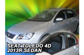 Paravanturi Heko Compatibile SEAT Toledo IV 2012-2018 Hatchback - fata si spate