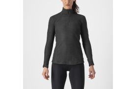 Tricou cu maneca lunga Castelli Cold Days W 2nd Layer Negru XS