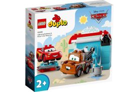 Lego duplo distractie la spalatorie  cu fulger mcqueen si mater 10996