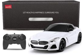 Masina cu telecomanda bmw z4 alba scara 1 la 24