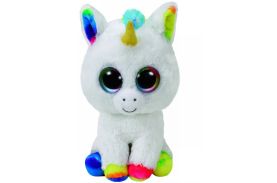 Plus ty 24cm boos pixy unicorn alb