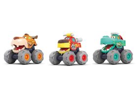 Set 3 masinute bebe monster truck