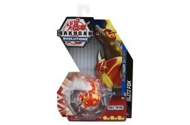 Bakugan s4 figurina metalica blitz fox rosu