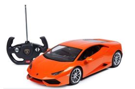 Masina cu telecomanda lamborghini lp610-4 portocalie scara 1 la 14