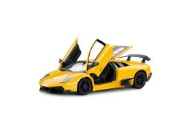 Masinuta metalica  lamborghini murcielago lp670-4 galben scara 1 la 24