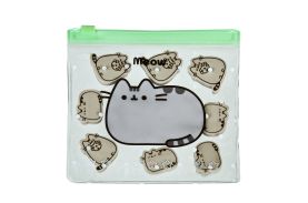 Pusheen gentuta cu 8 radiere mici