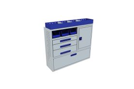 Sistem mobilier modular Provan VCPL-125-016-1 pentru VAUXHALL Combo 2011-2018, ampatament L1 (2755 mm), inaltime H2 (2125 mm)