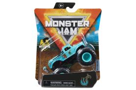 Monster jam masinuta metalica whiplash scara 1 la 64