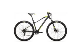Bicicleta Rock Machine Manhattan 40-29 29 Matte Black/Grey/Radioactive Yellow  19.0 - (L)