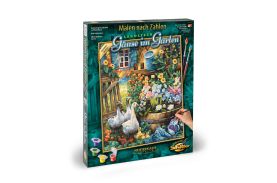 Kit pictura pe numere schipper gaste in gradina
