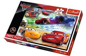 Puzzle trefl 200 pe drumul victoriei cars3