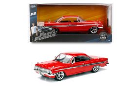Masinuta metalica fast and furious 1961 chevy impala scara 1 la 24