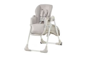 Scaun de masa kinderkraft yummy pliabil, grey