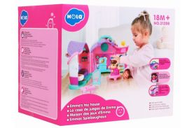 Casuta cu papusa si accesorii cu lumini si sunete