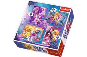 Puzzle trefl 4in1 prieteni star