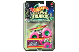 Hot wheels monster truck glow in the dark masinuta midwest madness scara 1:64