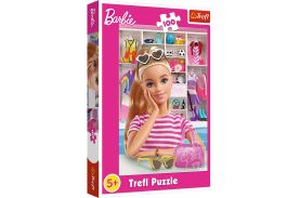 Puzzle trefl 100 barbie sa o cunoastem pe barbie
