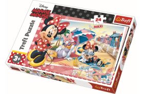 Puzzle trefl 24 maxi minnie in vacanta