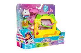 gabbys dollhouse set balcon pentru petrecerea cu smoothie a lui cakey