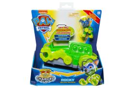 Patrula catelusilor vehicul cu figurina rocky sunete si lumini