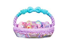 Hatchimals figurine in cos de primavara