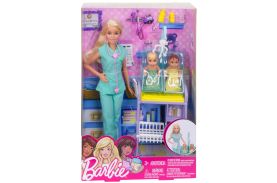 Barbie cariere set mobilier cu papusa doctor pediatru