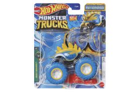 Hot wheels monster truck masinuta motosaurus scara 1:64