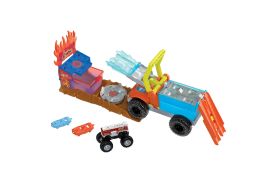 Hot wheels monster truck arena smashers color shifters salvarea lui 5alarm