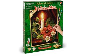 Kit pictura pe numere schipper craciun