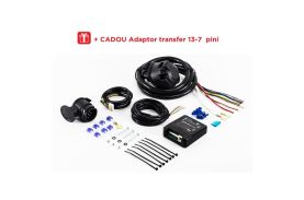 Kit electric universal 13 pini, producator ARAGON + CADOU adaptor transfer 13-7 pini