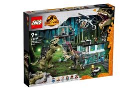 Lego jurrasic world atacul giganotozaurului si therizinosaurului 76949