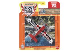 Matchbox skybusters set avion din metal mbx crop duster si covoras