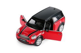 Masinuta metalica mini cooper clubman rosu scara 1 la 24