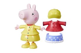 Peppa pig set figurina si accesorii vestimentare peppa pig 15cm
