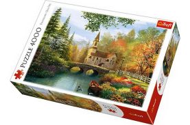 Puzzle trefl 4000 nostalgia toamna